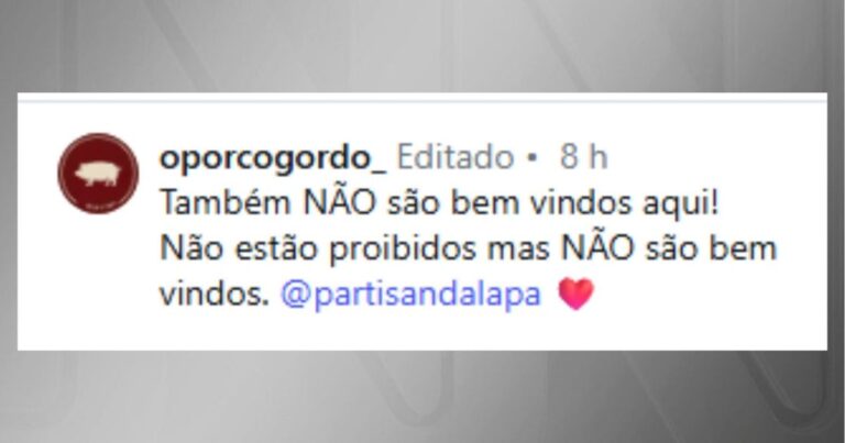 “nao-sao-bem-vindos”:-restaurante-posta-sobre-israelenses-e-gera-criticas